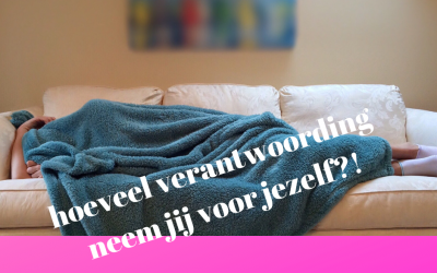 Neem eens meer verantwoording!